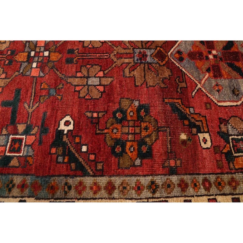 ECARPETGALLERY Hand-knotted Konya Anatolian Dark Red Wool Rug - 3'3 x 10'6