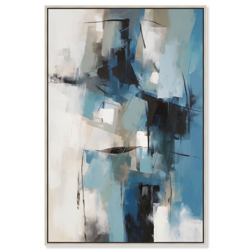 Glimpse of Infinity II Canvas by Art Remedy - 10" x 15" - Silver
