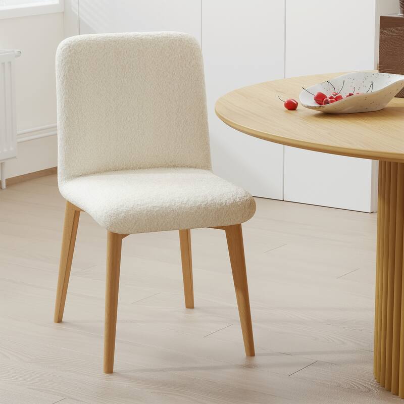 Lumioca Vivica Upholstered Modern Dining Chairs Set of 2