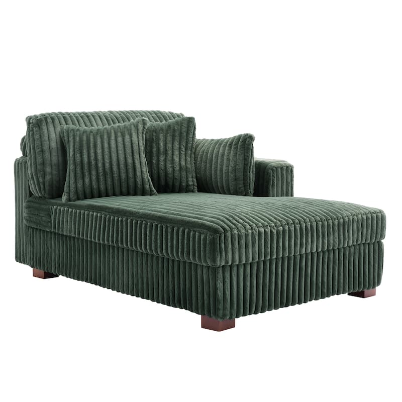 DREAMSIDEA Oversized Right Facing Chaise Lounge Lofa