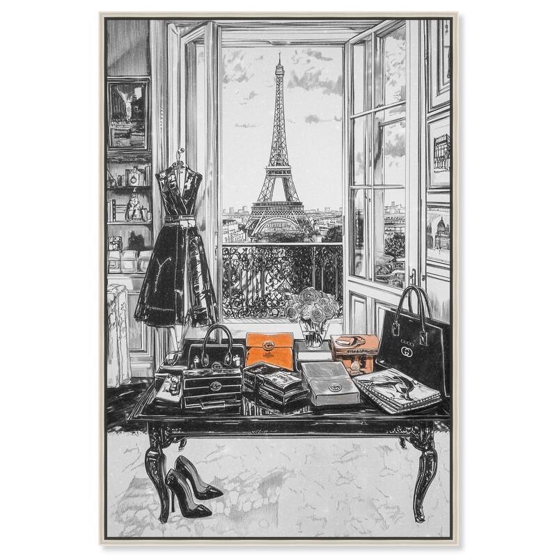 Her Favorite Room Canvas by Art Remedy - Silver - 30" x 45"