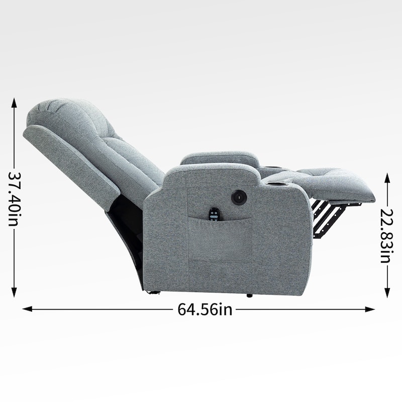 Infinite Position Power Lift Recliner Chair for Elderly