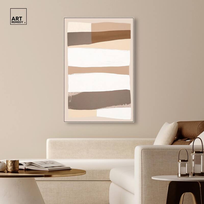 Linear Landscape I Canvas by Art Remedy