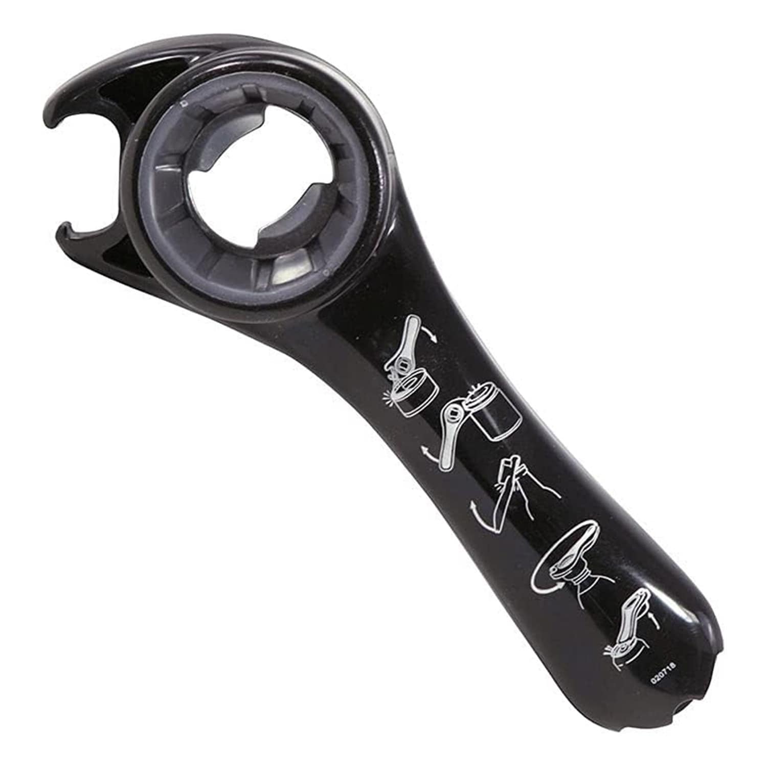 5-in-1 Multi Function Plastic Grip Bottle Opener