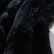 preview thumbnail 2 of 2, SAFAVIEH Faux Black Mink Throw -Black