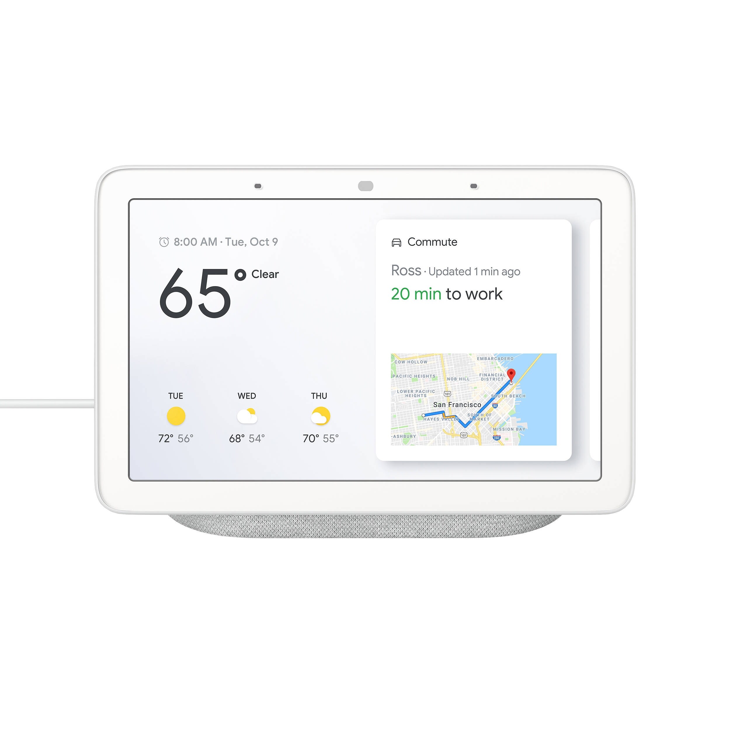 google home hub shopping
