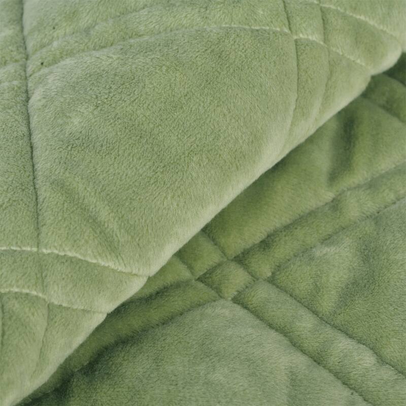 Serenta Supersoft Microplush Quilted 4 Pieces Bedspread Coverlet Set