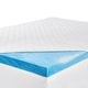 preview thumbnail 5 of 3, Serta Soothing Cool 3-Inch Gel Memory Foam Mattress Topper