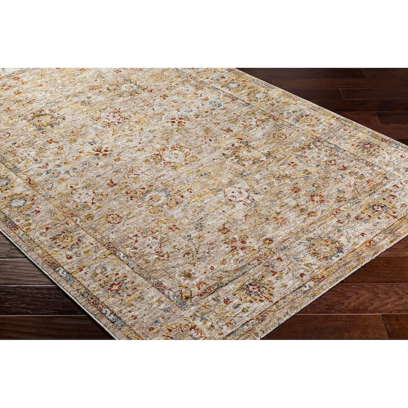Livabliss Transitional Mona Lisa Medallion Area Rug