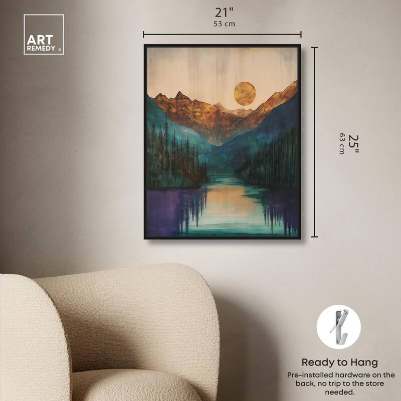 Secrets of the Lake Canvas by Art Remedy