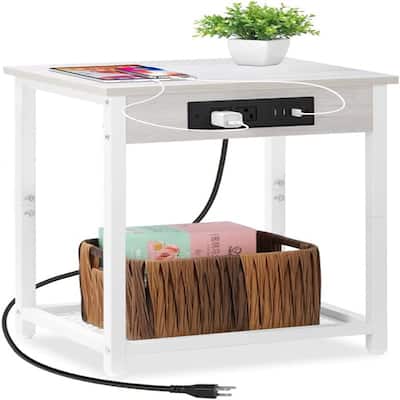 Nightstands with Charging Station