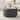 Huimo Modern round wooden tray Ottoman with Storage
