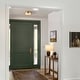 preview thumbnail 8 of 7, 2-Light Modern Industrial Bright White/ Aged Bronze Frosted Glass Cone Dome Flush Mount Lights - 14.2 in. W x 4.3 in. H