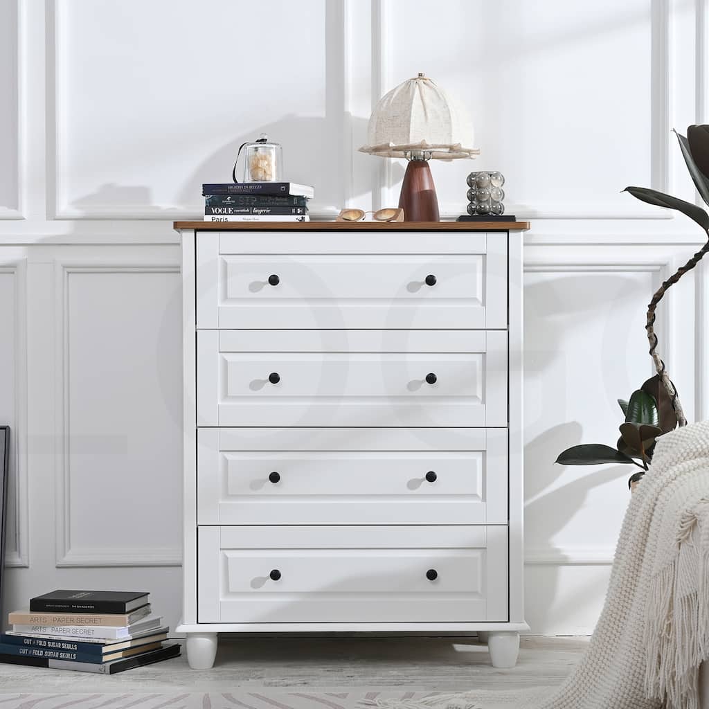 Tall Wood Storage Chest Cabinet, Drawer Dresser, Wooden Dresser, Storage Organizer Cabinet