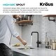 preview thumbnail 41 of 165, Kraus Urbix Industrial Solid Brass Kitchen Faucet