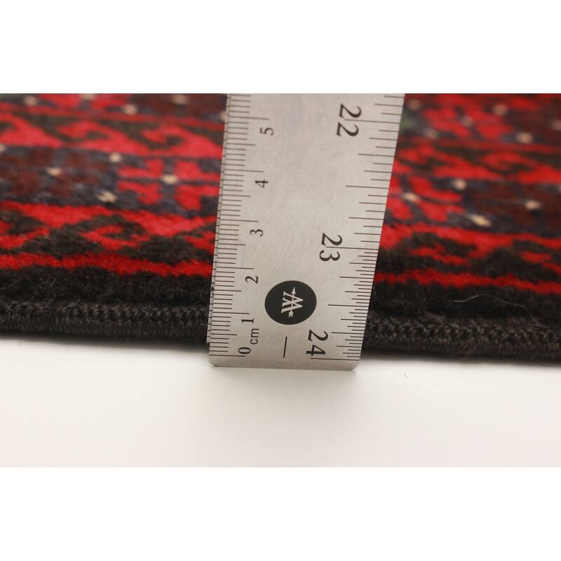 Teimani Red Rug 3'0" x 4'11" - 3'0 x 4'11