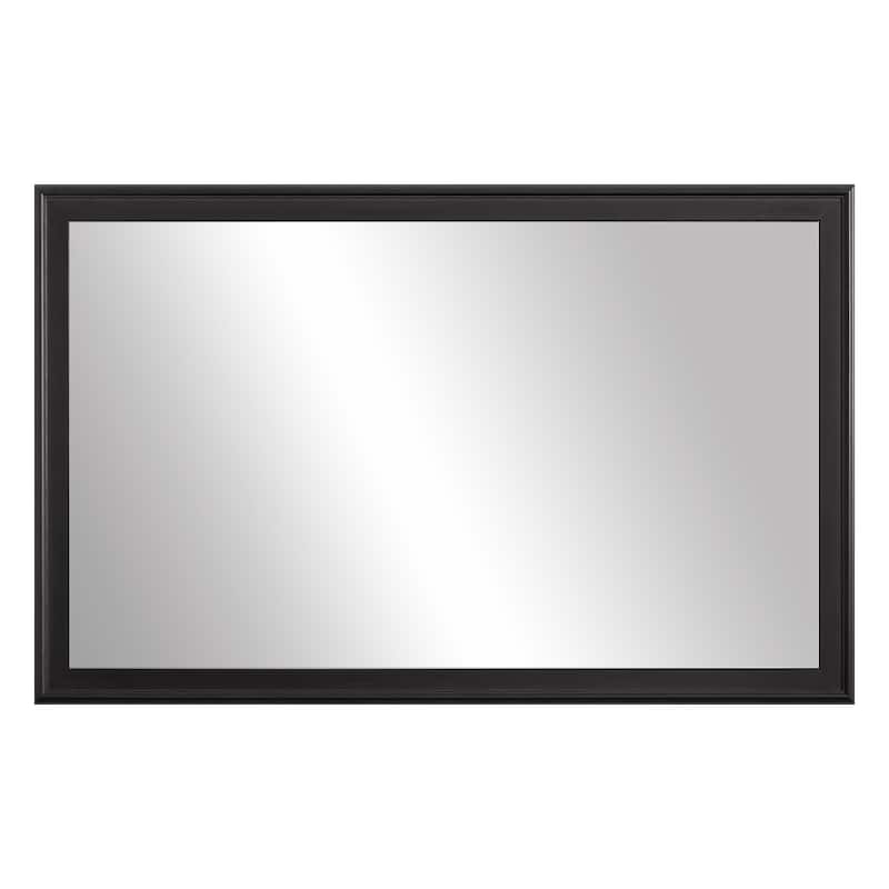Frame My Mirror Black Framed Mirror, Kendall Design