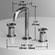 preview thumbnail 27 of 42, VIGO Cass 8" H 2-Handle Widespread Bathroom Faucet