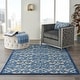 preview thumbnail 80 of 103, Nourison Aloha Transitional Scroll Indoor/Outdoor Damask Rug