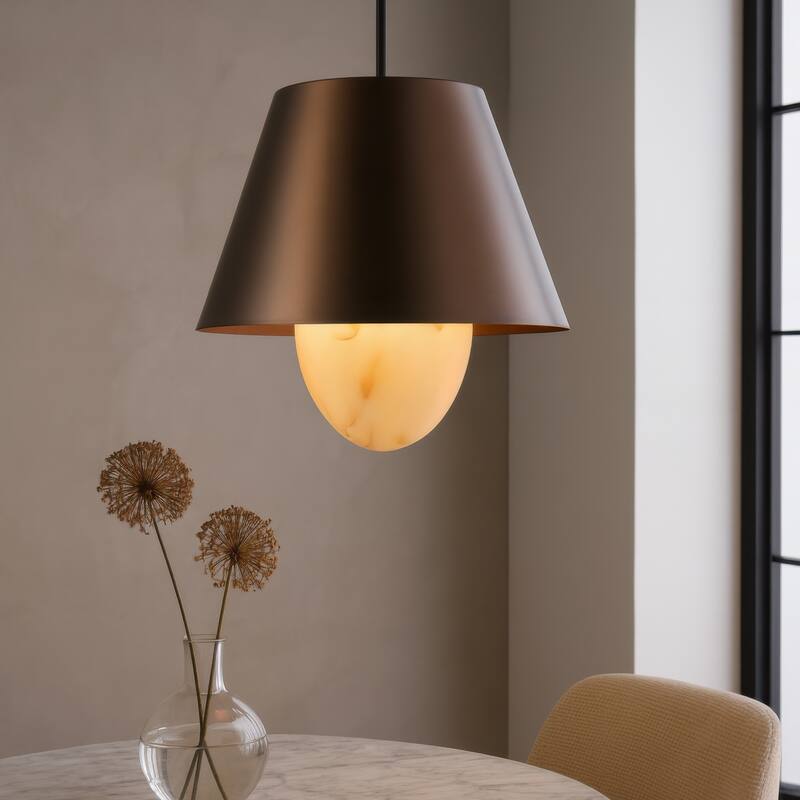Varaluz Rock On Pendant Light - Brontourage/Matte Black