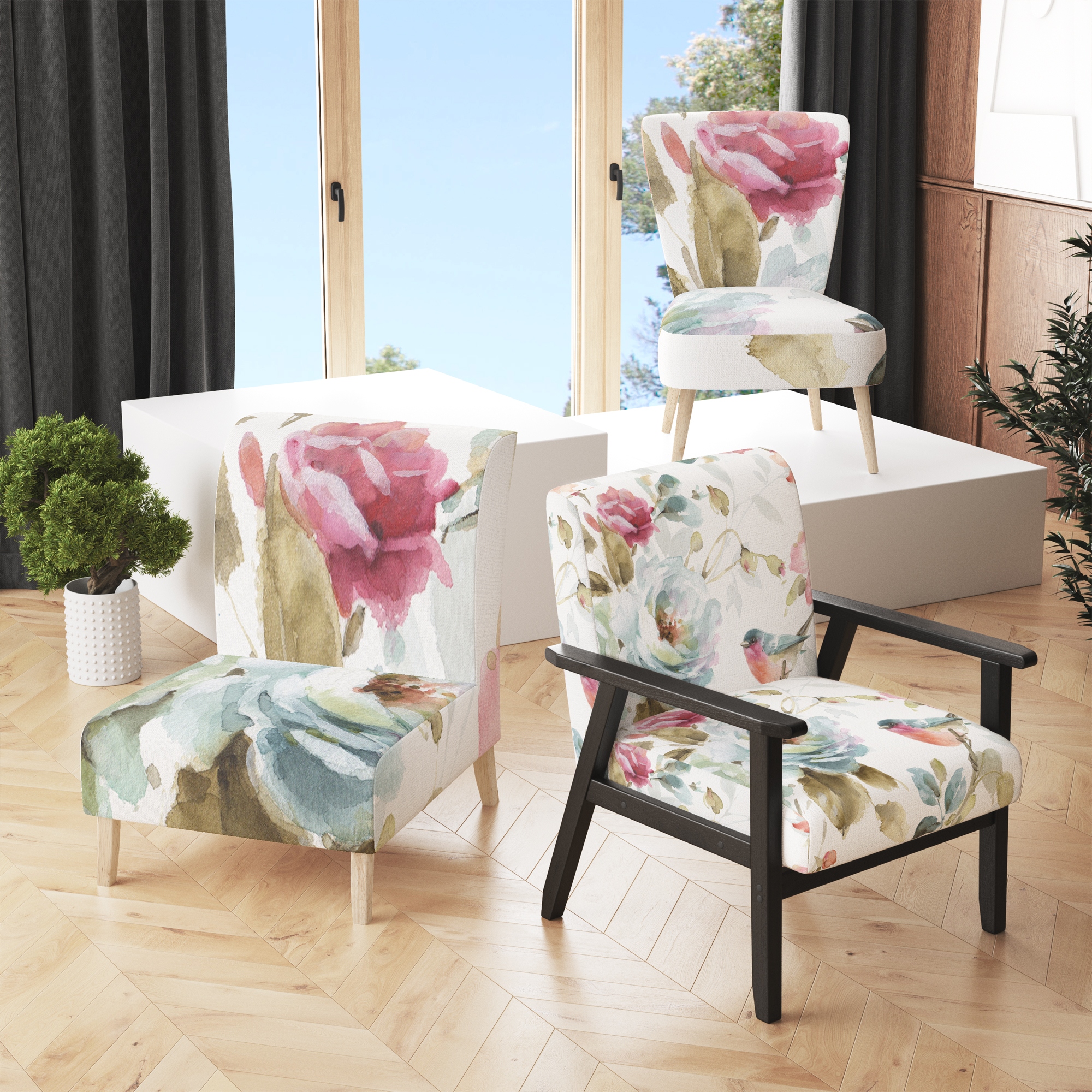 Traditional living deals room chairs