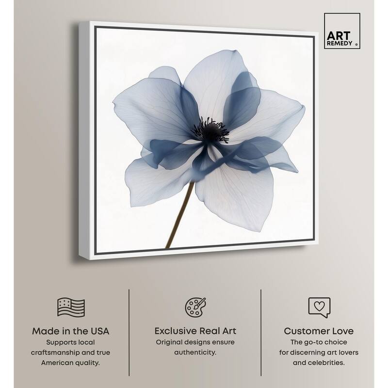 Morning Petalia II Canvas by Art Remedy