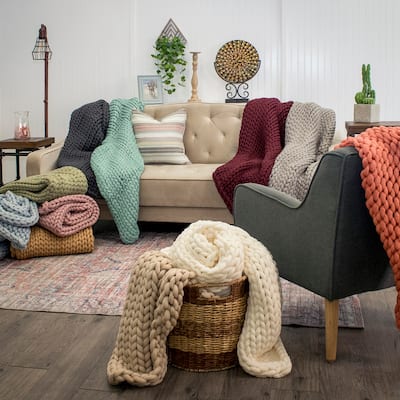 Donna Sharp's Chunky Chenille Throw