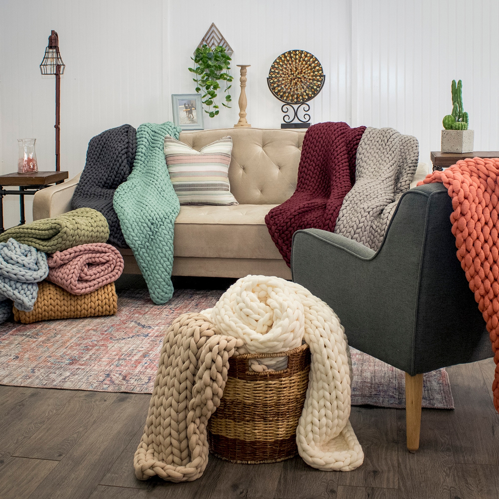 Donna Sharp's Chunky Chenille Throw