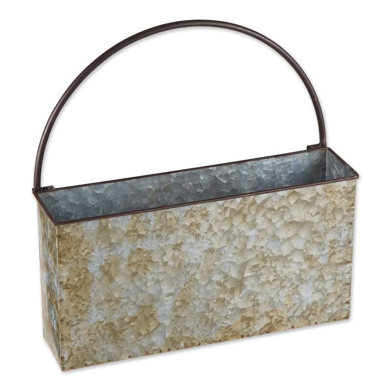 DII Galvanized Wall Planter - Rectangle