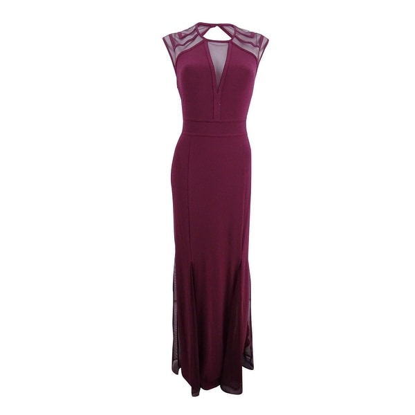 nightway dress merlot