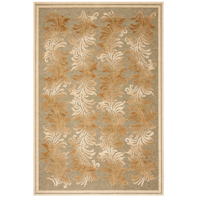Martha Stewart by SAFAVIEH Handmade Plume Stripe Viscose Rug