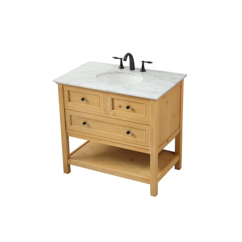 Grand 36 - 42 Inch Single Bathroom Vanity