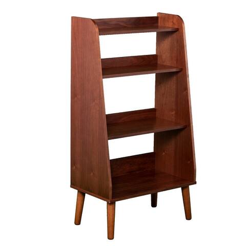 SEI Furniture Barrencroft Mid-century Modern Wood Bookcase