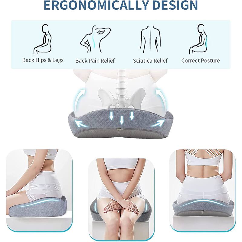 Seat Cushion Grey 3D Full Wrap Office Chairs Cushions On Sale Bed Bath & Beyond 37511775