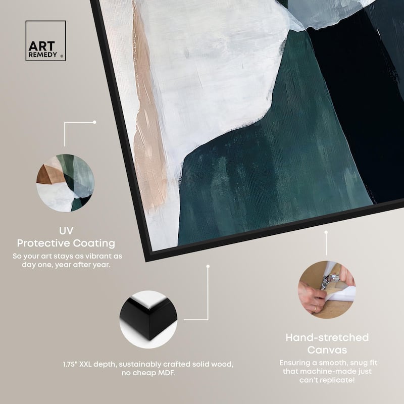 Deliberately Lucky Canvas Set of 2 by Art Remedy