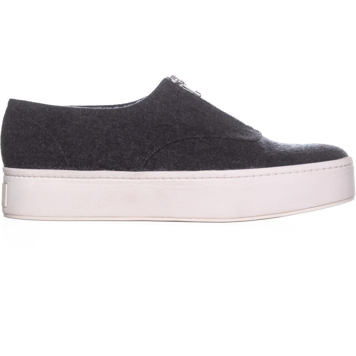 vince warner zip suede platform sneakers