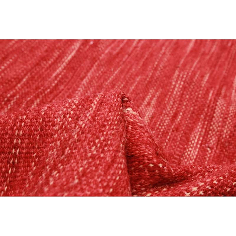Ankara FW Red Kilim 5'10" x 6'2" - 5'10 x 6'2