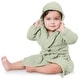 preview thumbnail 17 of 43, Comfy Cubs Muslin Bath Robe for Kids 100% Cotton, 4-Layer Absorbent Muslin Fabric 18 - 24 Months - Sage