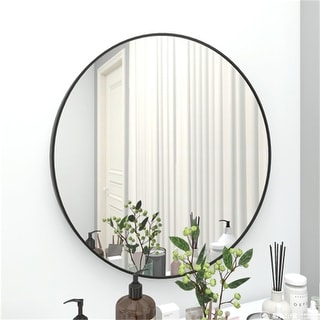 Wall Circle Mirror Bathroom Round Mirror for Wall Decor - - 34806822