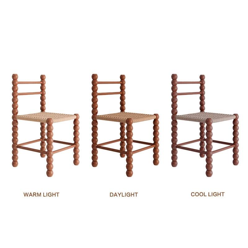 Wooden Dining Chairs Set of 2