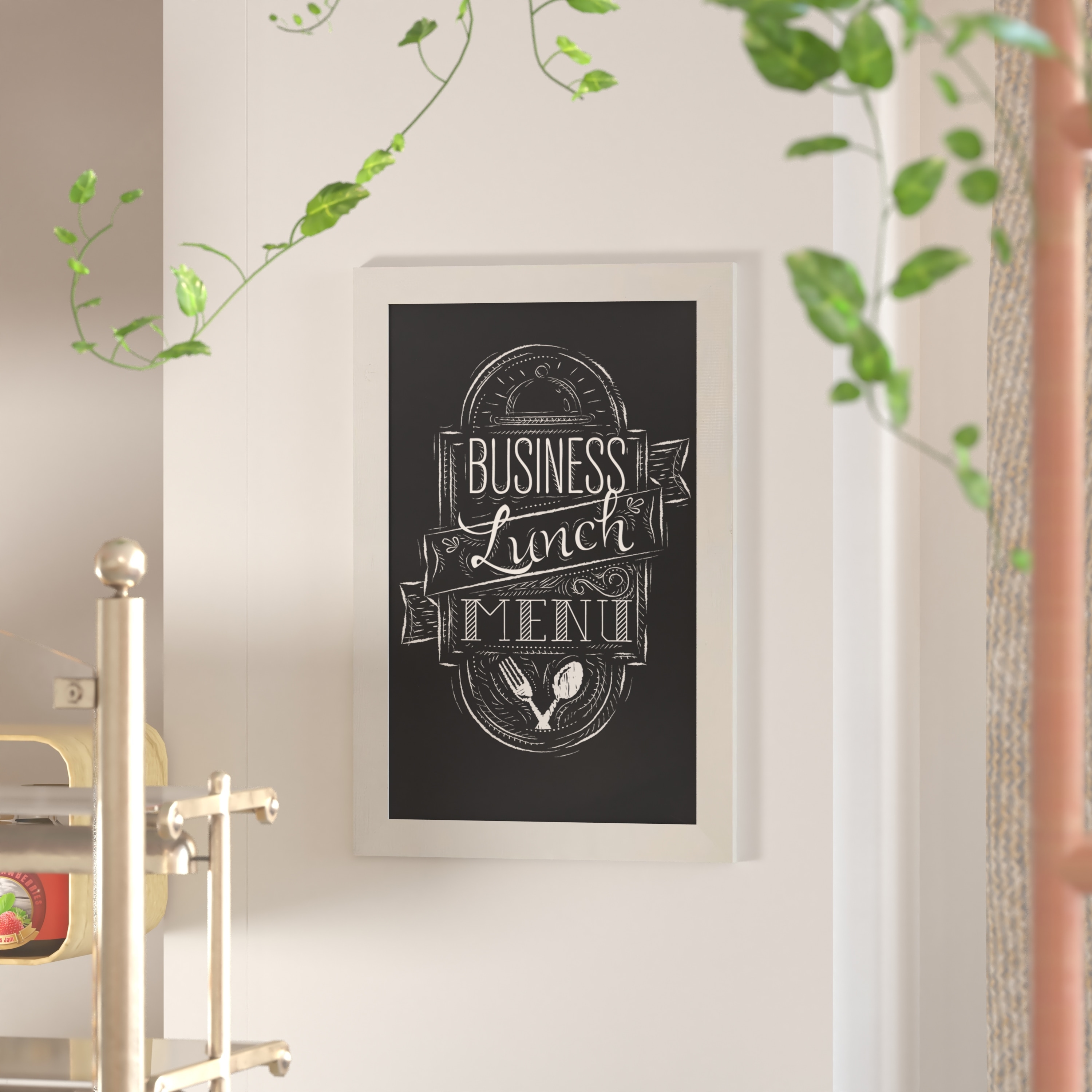 Wall Mounted Magnetic Chalkboard