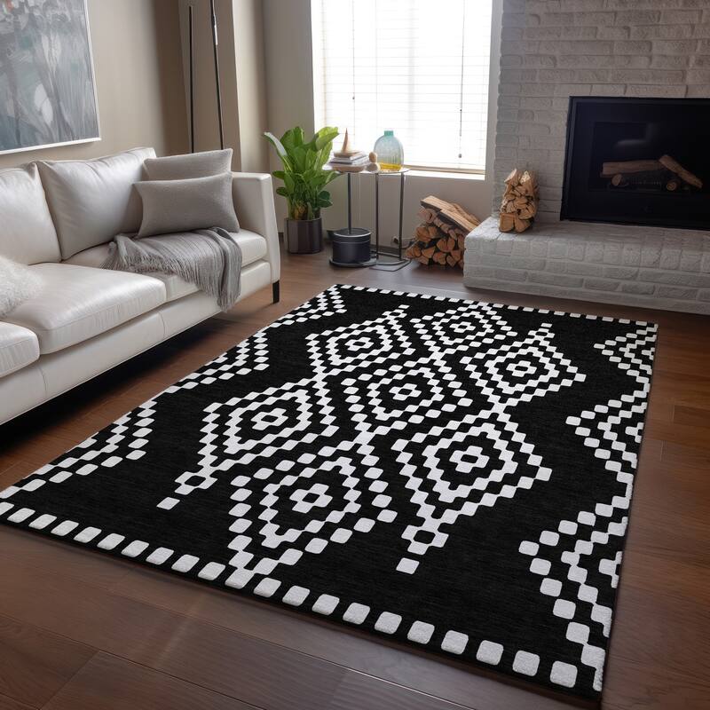 Premium Washable Super Soft Moroccan Modern Mayfield Rug