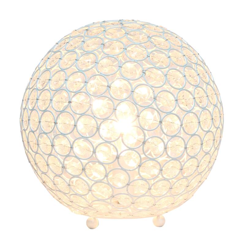Crystal Ball Sequin Table Lamp