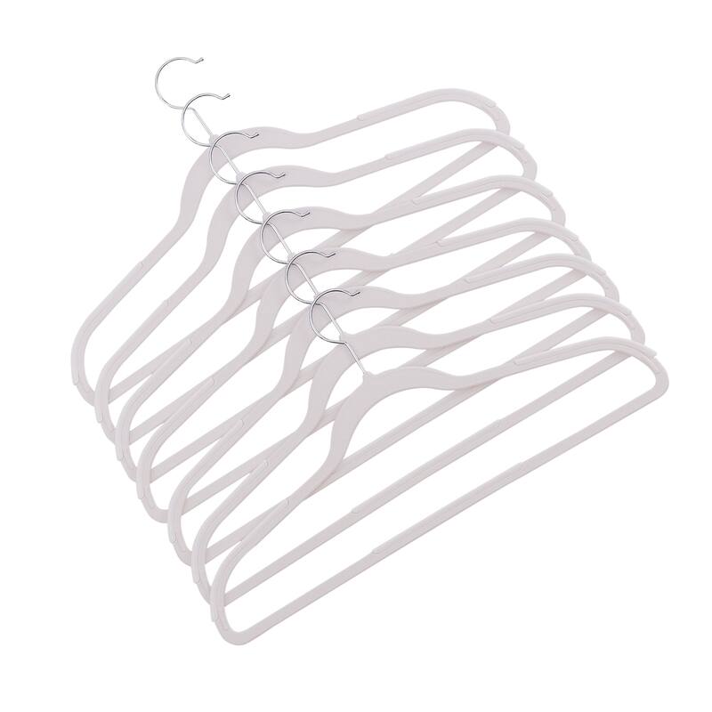 VECELO 100 Pcs Wet and Dry Adult Hangers Holds Up To 10 Lbs Clothes Hangers