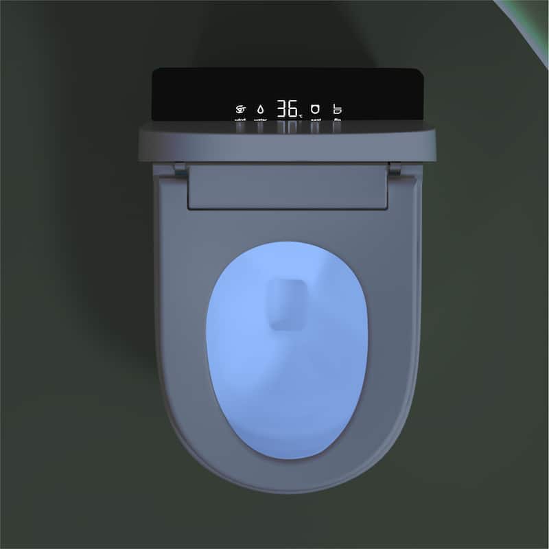 Compact Smart Toilet for Small Bathrooms