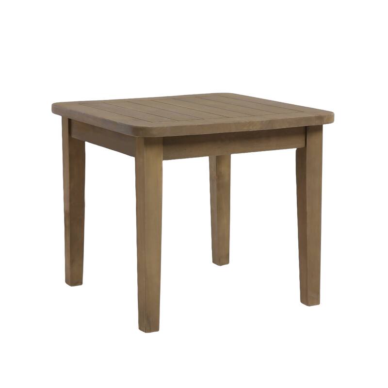 All Weather Outdoor Wood Side Table