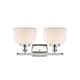 Option Polished Nickel / Matte White