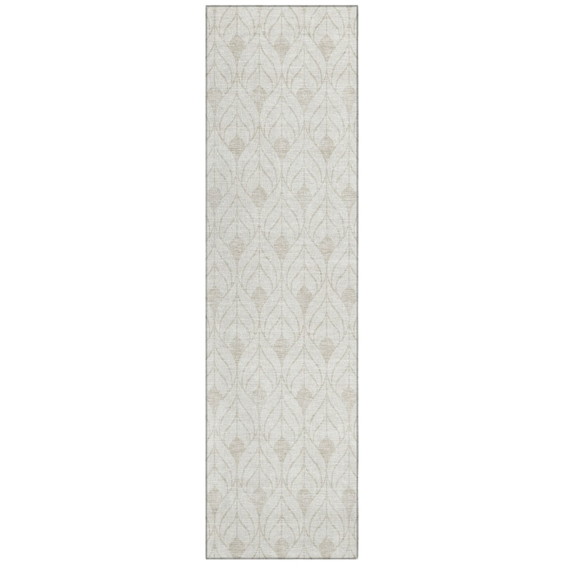 Machine Washable Indoor/ Outdoor Chantille Contempoary Geo Rug