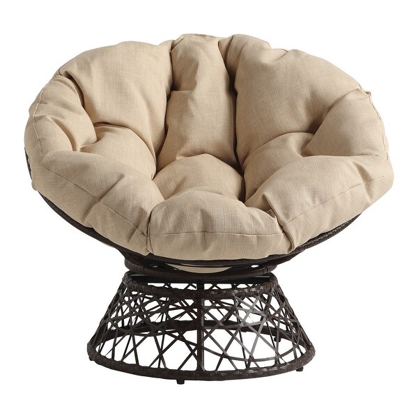 Rattan best sale saucer chair