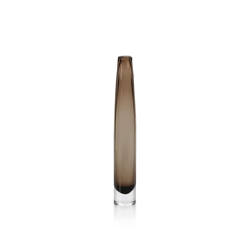 Torcy Slim Taupe Vase - Medium